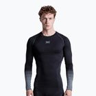 Felpa termica uomo X-Bionic Invent Graphics LS x black/dark grey