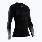 Felpa termica donna X-Bionic Invent Graphics LS x black/dark grey