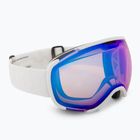Maschera da sci SCOTT Faze II mineral white/amp illuminator blue chrome