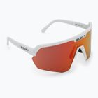 Occhiali da sole SCOTT Sport Shield bianco opaco/rosso cromato