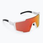 Occhiali da sole SCOTT Shield Compact bianco opaco/rosso cromato