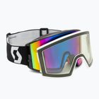 SCOTT React mineral nero/bianco/enhancer teal chrome/pro green occhiali da sci