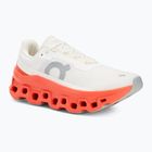 Scarpe da corsa On Cloudmonster bianco/fiamma da donna