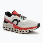 Scarpe da corsa On Cloudmonster 2 avorio/argento da uomo