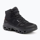Scarpe da uomo On Cloudrock Mid Waterproof nero/nero