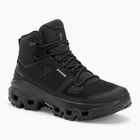 Scarpe da donna On Running Cloudrock Mid Waterproof nero/nero
