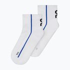 Calze On Running Court Mid bianco/indaco