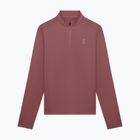 Felpa da corsa donna On Core 1/4 Zip barberry