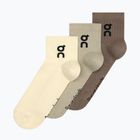 Calze On Logo Sock Mid 3 pack hare/brume