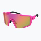 Occhiali da sole SCOTT Shield Compact rosa acido/rosa cromato