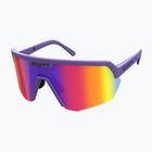 Occhiali da sole SCOTT Sport Shield ultra purple/teal chrome