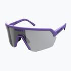 SCOTT Sport Shield LS occhiali da sole ultra viola/grigio sensibili alla luce