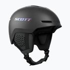 SCOTT Track Plus casco da sci nero granito/grigio olo