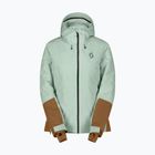 SCOTT Ultimate Dryo Tech giacca da sci donna verde fresco/marrone pane