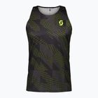 Canotta da corsa uomo SCOTT RC Run Tank nero/giallo