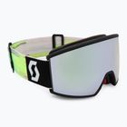 Maschera da sci SCOTT Ambit black/neon yellow/amp white chrome