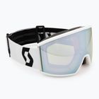 Maschera da sci SCOTT Ambit mineral white/black/amp ice chrome