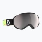 Maschera da sci SCOTT Faze II black/neon yellow/amp silver chrome