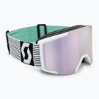 Maschera da sci SCOTT Shield white/mint green/amp lavender chrome