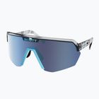 Occhiali da sole SCOTT Sport Shield black/neon blue/amp beryl blue chrome