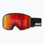 Maschera da sci SCOTT Trace Pro black/red chrome