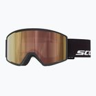 Maschera da sci SCOTT Trace Pro Light Sensitive black/amp ls cinnamon chrome
