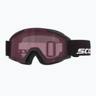Maschera da sci per bambini SCOTT Shield black/rose