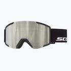 Maschera da sci SCOTT Shield black/amp white chrome