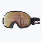 Maschera da sci SCOTT Unlimited II OTG LS black/amp ls cinnamon chrome