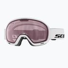 Maschera da sci SCOTT Unlimited II OTG white/rose