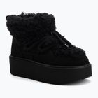 Stivali da neve donna INUIKII Teddy Platform black