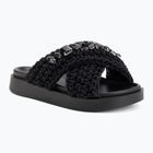Ciabatte da donna INUIKII Woven Stones black