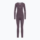 Set di biancheria intima termica da donna ODLO Fundamentals Performance Warm gray ridge