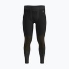 Pantaloni termici da uomo ODLO Fundamentals Performance Warm Bl Bottom Long black