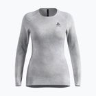 Maglia termica a maniche lunghe da donna ODLO Active Warm X Pow Bl Top Crew Neck odlo silver grey