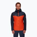 Giacca da pioggia da uomo Mammut Kento Light HS hot red marine
