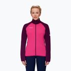 Felpa da trekking Mammut Aconcagua ML rosa/uva da donna
