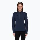 Felpa da trekking Mammut da donna Aenergy ML Half Zip Pull marine / nero