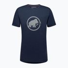 Maglietta da trekking da uomo Mammut Core Reflective marine