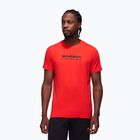 Maglietta Mammut Core Logo da uomo mammut rosso
