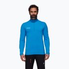 Felpa da trekking Mammut da uomo Aenergy ML Half Zip Pull blu ghiacciaio