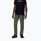 Pantaloni softshell da uomo Mammut Runbold Winter SO dark marsh