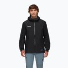 Giacca impermeabile da uomo Mammut Treeline HS Hooded black
