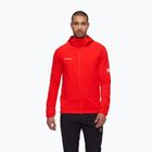 Uomo Mammut Massone ML Giacca a vento con cappuccio Mammut rosso