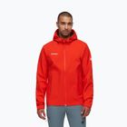 Mammut Linard Light HS Giacca da pioggia da uomo con cappuccio mammut rosso