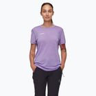Camicia da trekking Mammut Tree Wool FL donna lavandin melange
