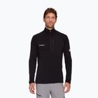 Felpa da uomo Mammut Aenergy Half Zip Pull black