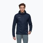 Giacca softshell da uomo Mammut Ultimate VIII Softshell Hooded navy