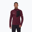Felpa uomo Mammut Taiss Light ML wine/black
