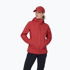 Giacca antivento da donna Mammut Ducan HS Hooded dark mammut red